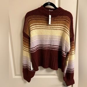 Anthropologie Callahan balloon sleeve sweater
